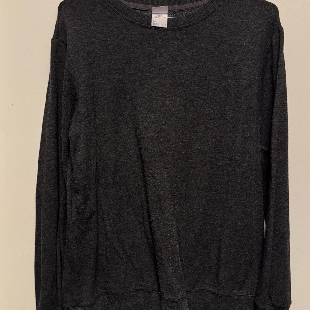 Stars Above Black Crewneck Sweater